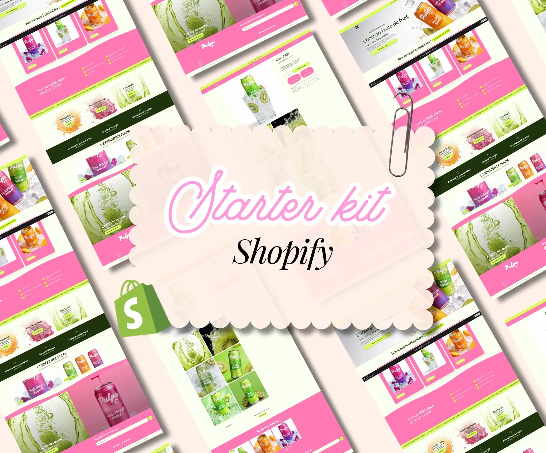 Le template shopify
