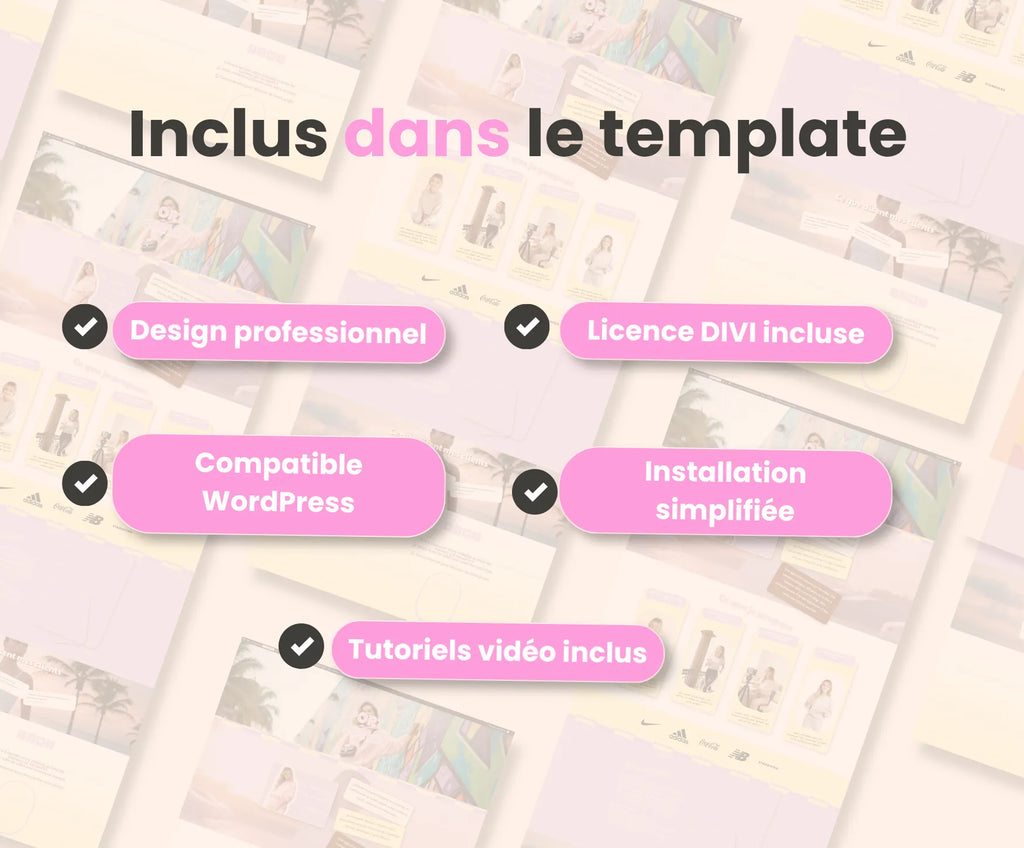 Page portfolio wordpress