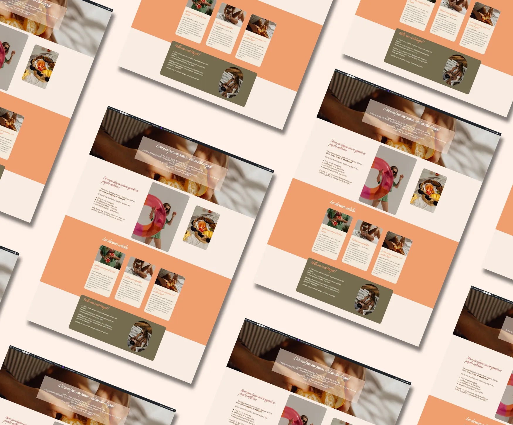 Template Blog wordpress
