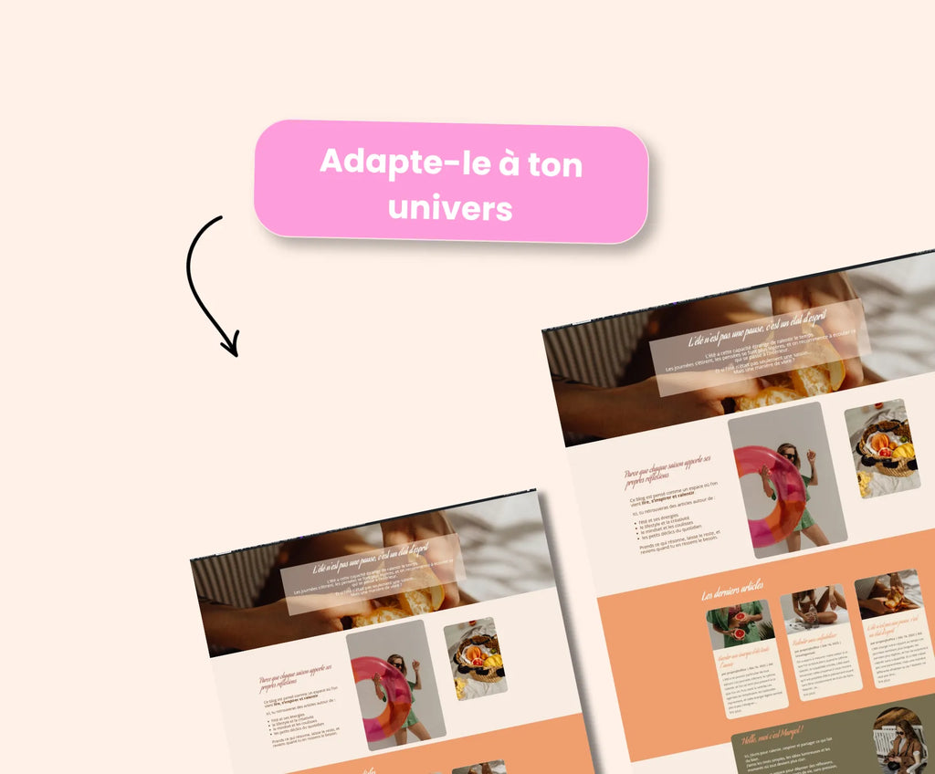 Template Blog wordpress