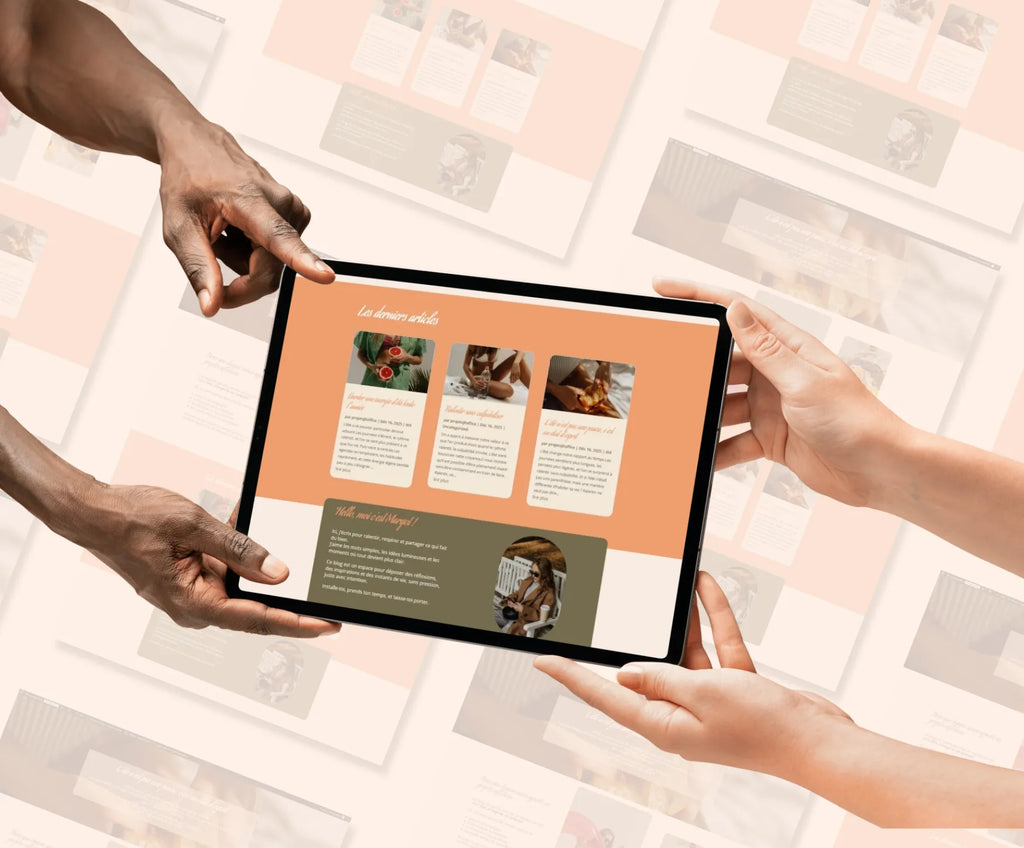 Template Blog wordpress