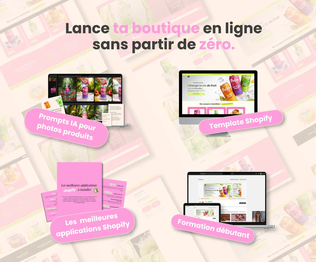 Le template shopify
