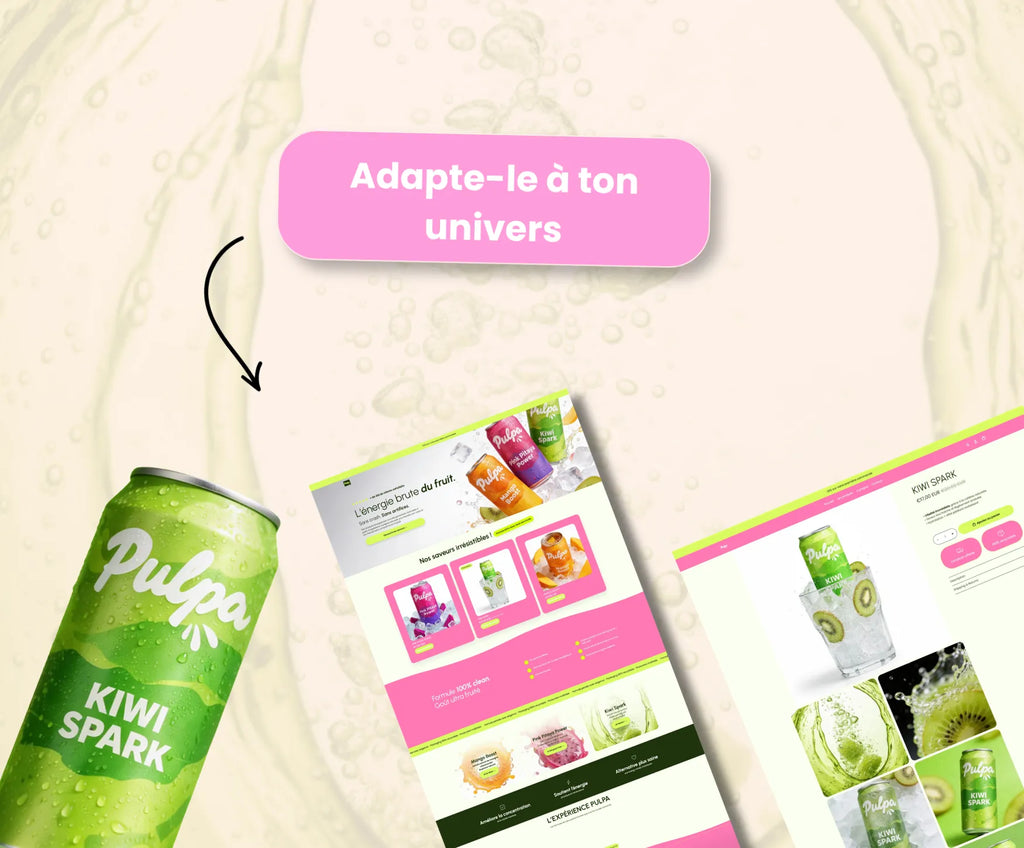 Le template shopify